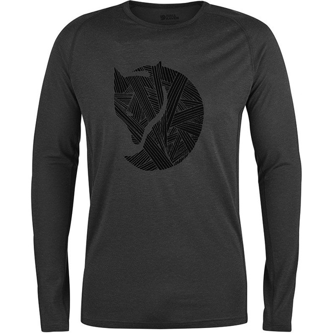 Fjällräven Abisko Trail T-Shirt Printed, dark grey