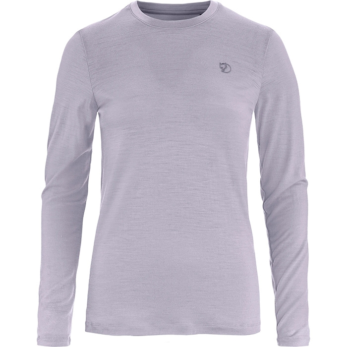 Fjällräven Abisko Wool LS Women-lavender mist-L