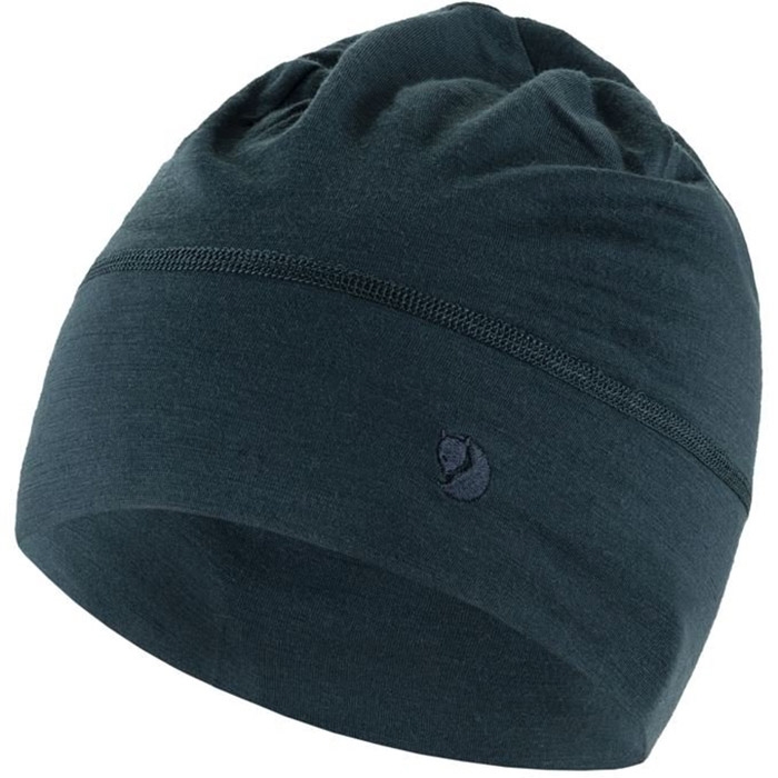 Fjällräven Lite Wool Beanie-Mørkeblå – Hue