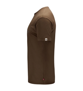 Aclima Lightwool Classic Tee Sunset, dark earth