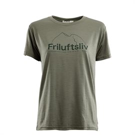 Aclima Classic Tee Friluftsliv Woman, ranger green