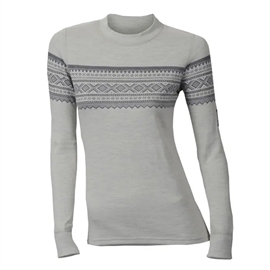 Aclima Designwool Marius Crew Neck Woman, gråfjell