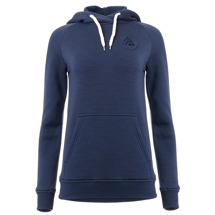 Billede af Aclima Fleecewool V2 Hoodie Women, navy-XL - Fleecejakker og softshell hos Outdoornu.dk