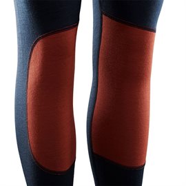 Aclima Lightwool Reinforced Longs Women, navy/red