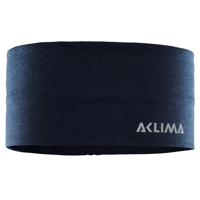 9: Aclima Lightwool Headband / pandebånd, navy blazer - Pandebånd