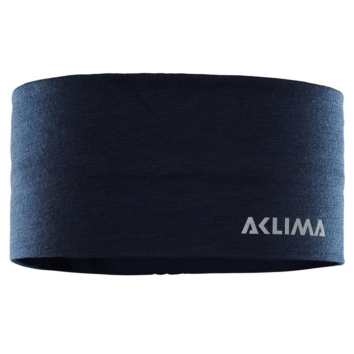 Billede af Aclima Lightwool Headband / pandebånd, navy blazer-M - Pandebånd hos Outdoornu.dk