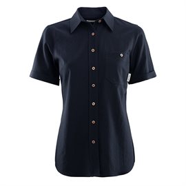 Aclima Leisurewool Short Sleeve Shirt Woman, navy