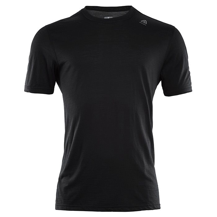 Aclima Lightwool T-Shirt Classic Man, black-2XL - Aclima