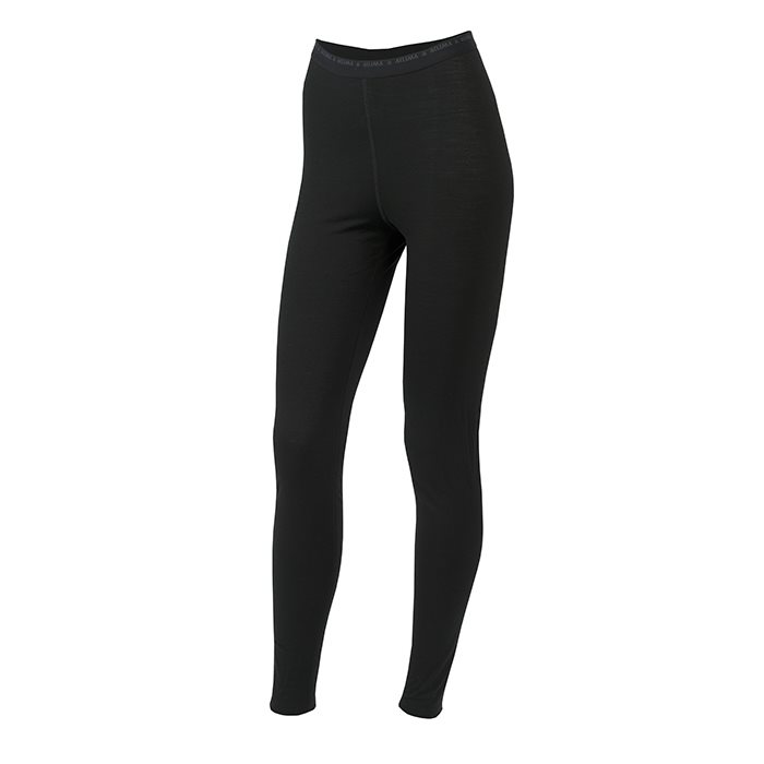 Aclima LightWool Long Pants Woman, black-S - Undertøj