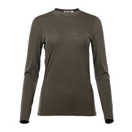 Aclima Lightwool Undershirt Long Sleeve Woman, tarmac