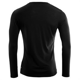 Aclima Lightwool Crew Neck Man, black