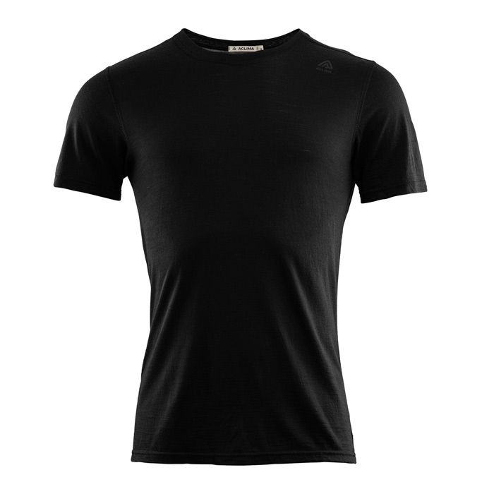 Billede af Aclima Lightwool Undershirt Tee, black - Undertøj