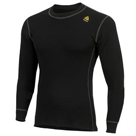 Aclima Warmwool Crew Neck Man, black