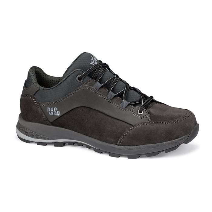 Billede af Hanwag Banks Low Bunion Lady LL, asphalt/asphalt-40,5 / UK 7 - Vandresko hos Outdoornu.dk