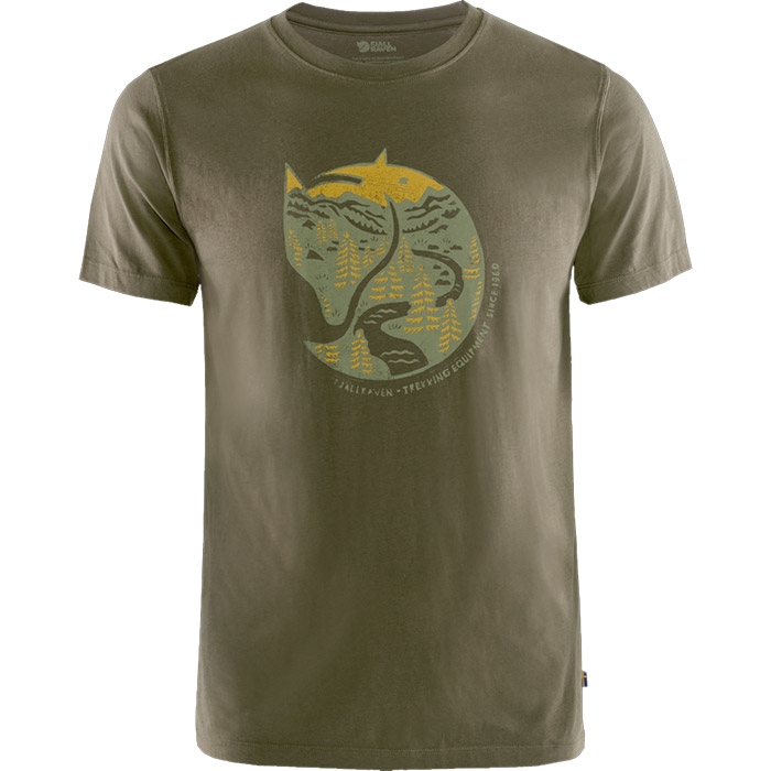 Fjällräven Arctic Fox T-Shirt Men-dark olive-L