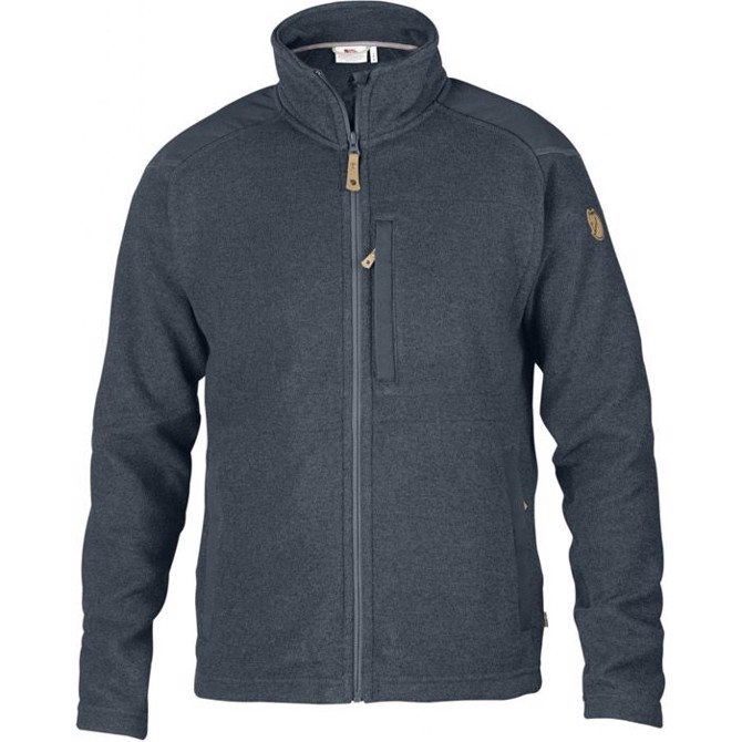 Fjällräven Buck Fleece jakke-graphite-M - Fleecejakker