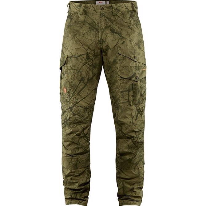 Fjällräven Barents Pro Hunting Trousers Men, gr. camo/deep forest