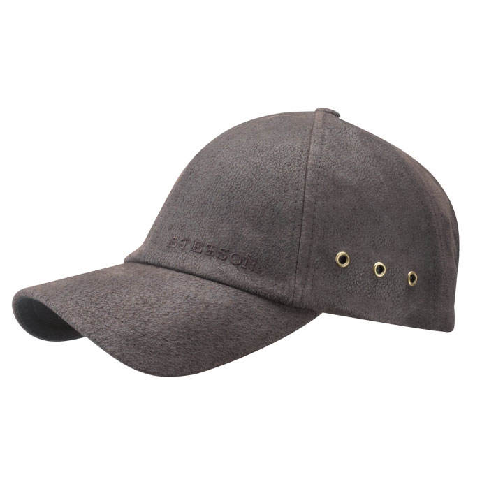 Stetson Baseball Cap Pigskin, rustic brown - Baseball cap, kasket