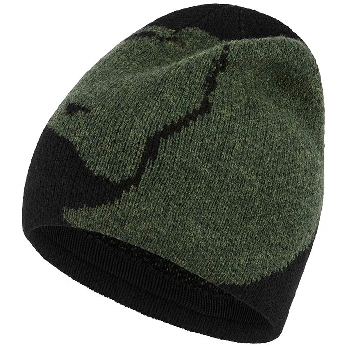 Fjällräven Bergtagen Jacquard Beanie-black / deep forest - Hue