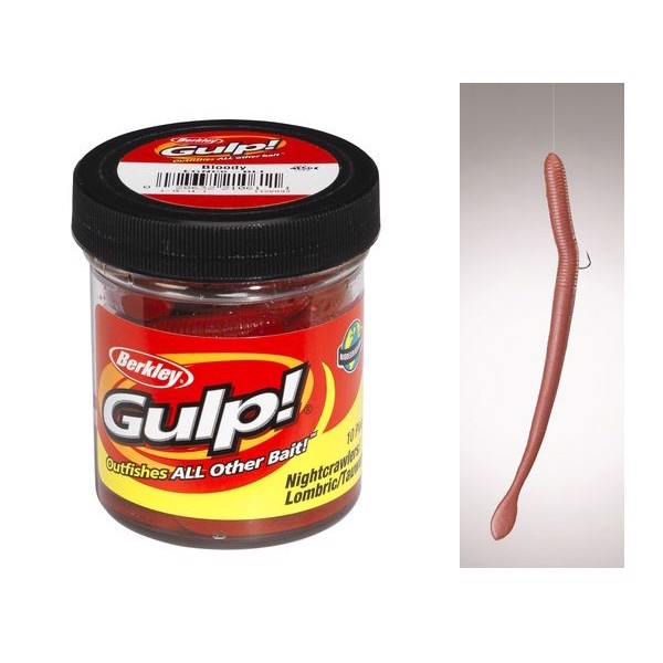 Billede af Berkley Gulp regnorm med duft, 15,2 cm - Gulp / spray