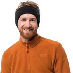 Jack Wolfskin Vertigo pandebånd, sort