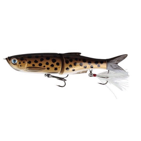 Savage Gear Bleak 165 Glide Swimmer Wobler 5cm 49g Brun Trout Wobler