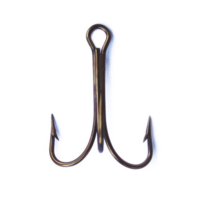 Mustad Trekrog 3551 Bruneret 8 Kroge