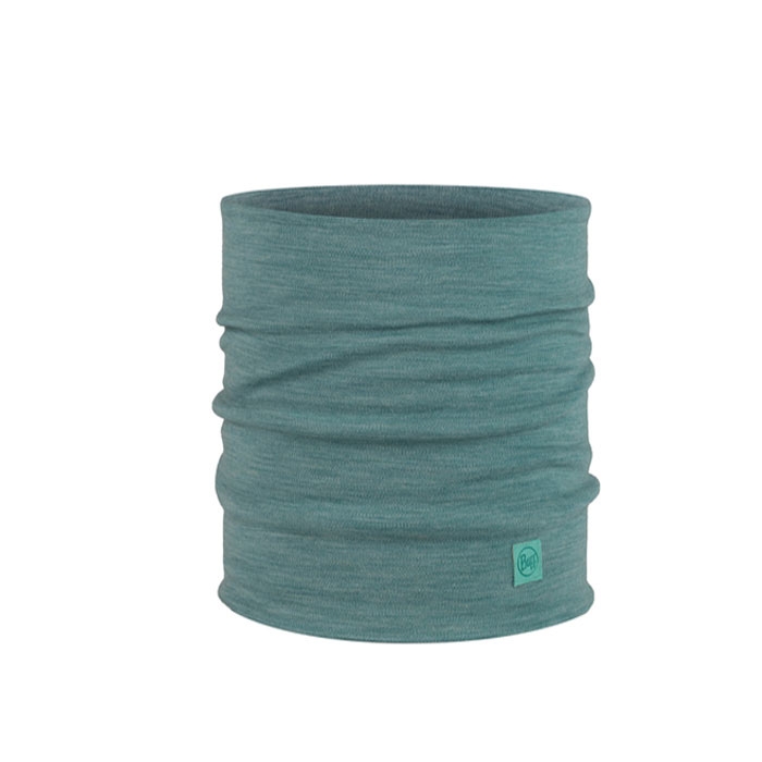 Billede af Buff Heavyweight Merino wool halsedisse-solid pool - Buff og lign.