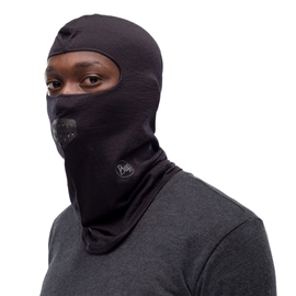 Buff Merino Lightweight balaclava, black