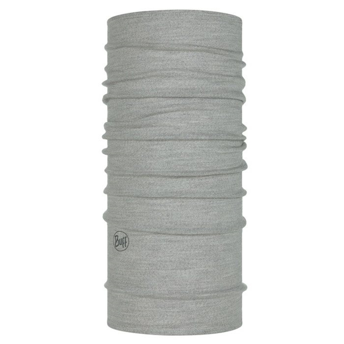 Buff Midweight Merino wool halsedisse-birch melange