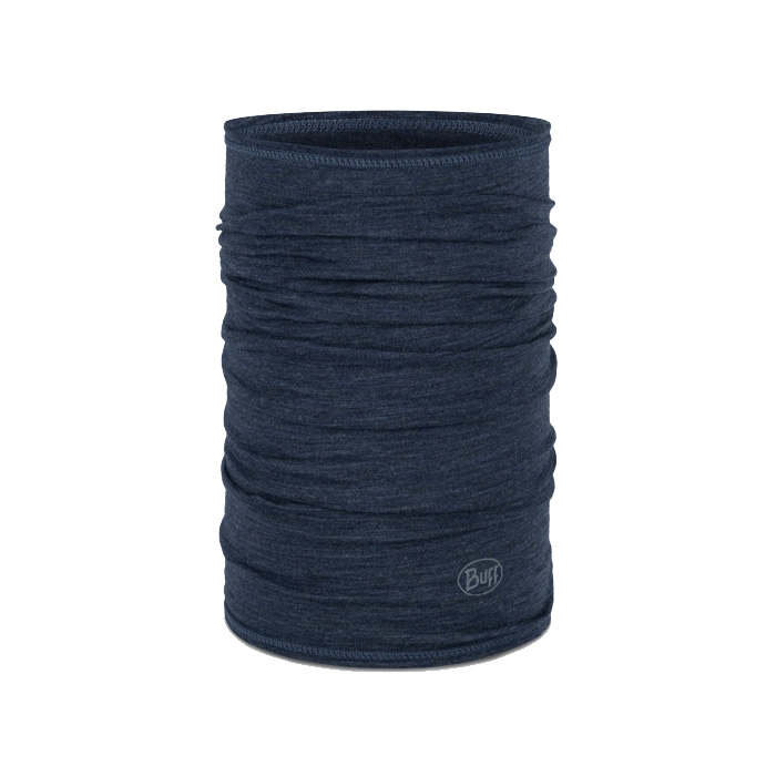 Billede af Buff Lightweight Merino wool halsedisse-solid midnight blue - Buff og lign.