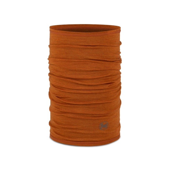 Buff Lightweight Merino wool halsedisse-multistripes ginger