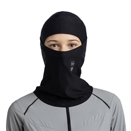 Buff Thermonet Hinged Balaclava, black