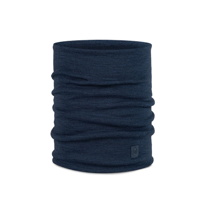 Billede af Buff Heavyweight Merino wool halsedisse-solid night blue - Buff og lign.