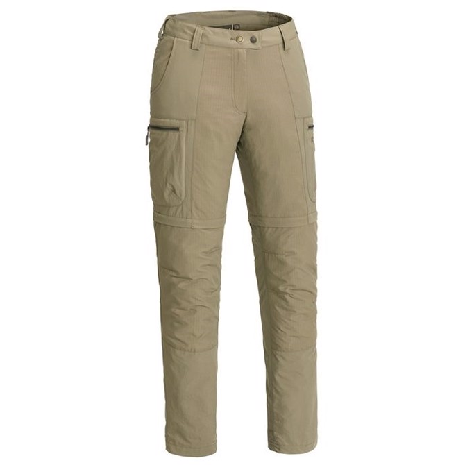 Pinewood Namibia Zip-Off buks Dame, mid khaki