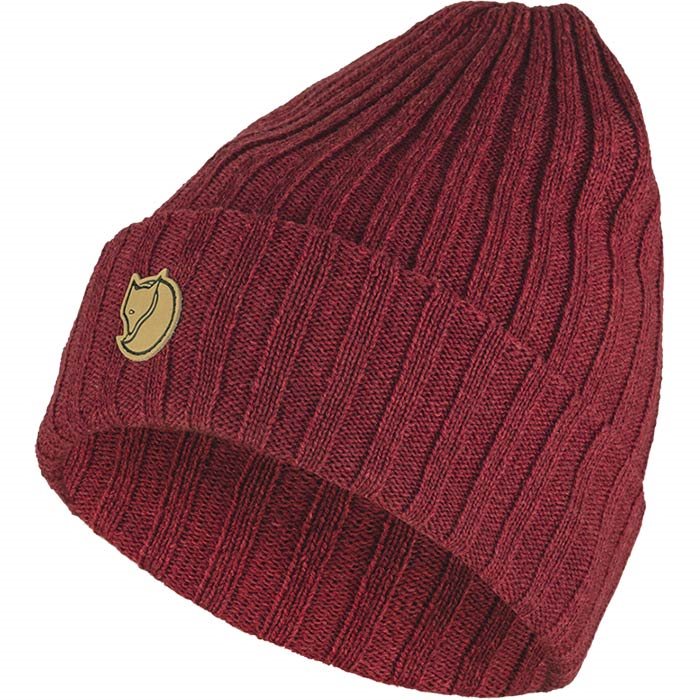 Fjällräven Byron strikket hue-red oak