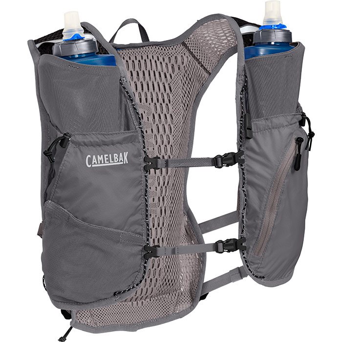 Camelbak Zephyr Vest, c. grey/black - Rygsække til sport