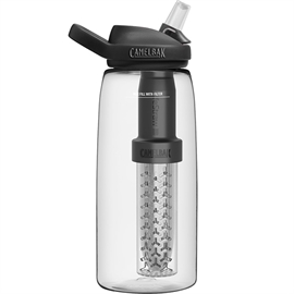 Camelbak Eddy+ filtered by Lifestraw 1L, clear