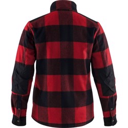 Fjällräven Canada Wool Padded Jacket Women, red