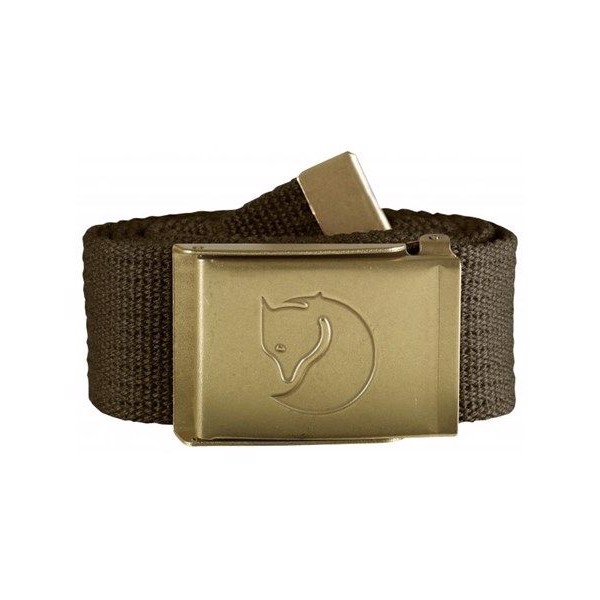 Fjällräven Canvas Brass bælte-dark olive