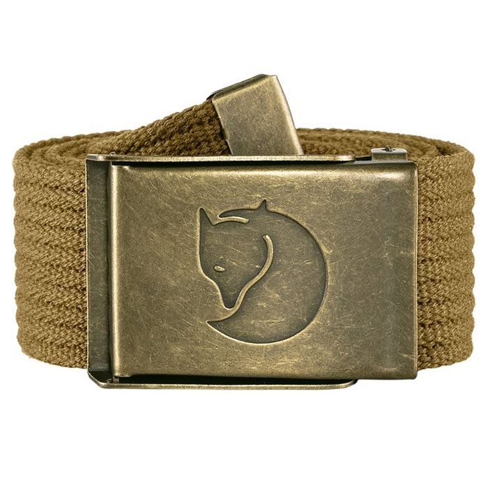 Fjällräven Canvas Brass bælte-buckwheat brown