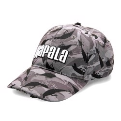 Rapala Cap 5 LED lys, grå camo