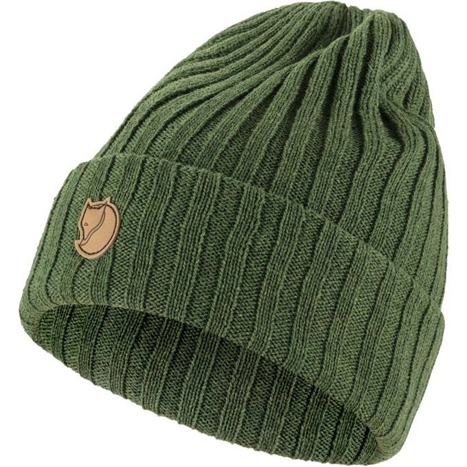 Fjällräven Byron strikket hue-caper green
