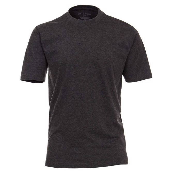 Billede af Casa Moda T-Shirt-antracit-XL - T-Shirt, Polo-shirt