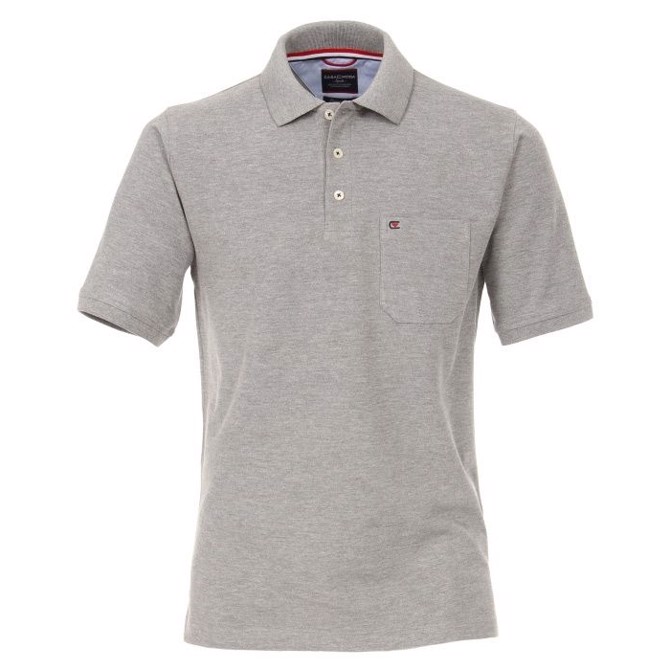 Casa Moda Lisbon polo shirt, light grey