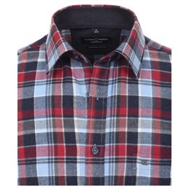 Casa Moda Foggia softflannel, blue/red check