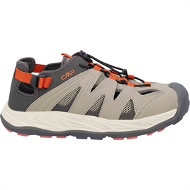 CMP Trekkor Hiking sandal, grey-corda-orange