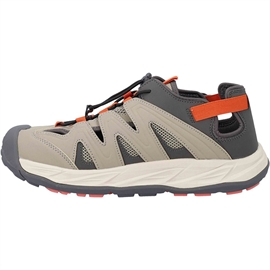 CMP Trekkor Hiking sandal, grey-corda-orange