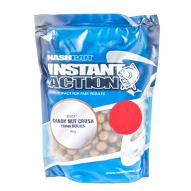 Nash Instant Action Candy Nut Crush boilies, 15mm/1kg