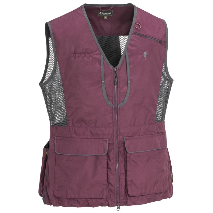 Pinewood Dogsport 2.0 Vest Dame-plum/d.antracite-M